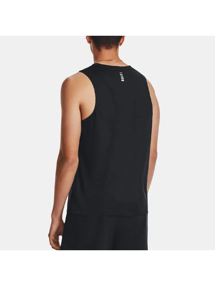 Топ Under Armour Launch Elite Singlet 'Black' — изображение 3 из 5, черный