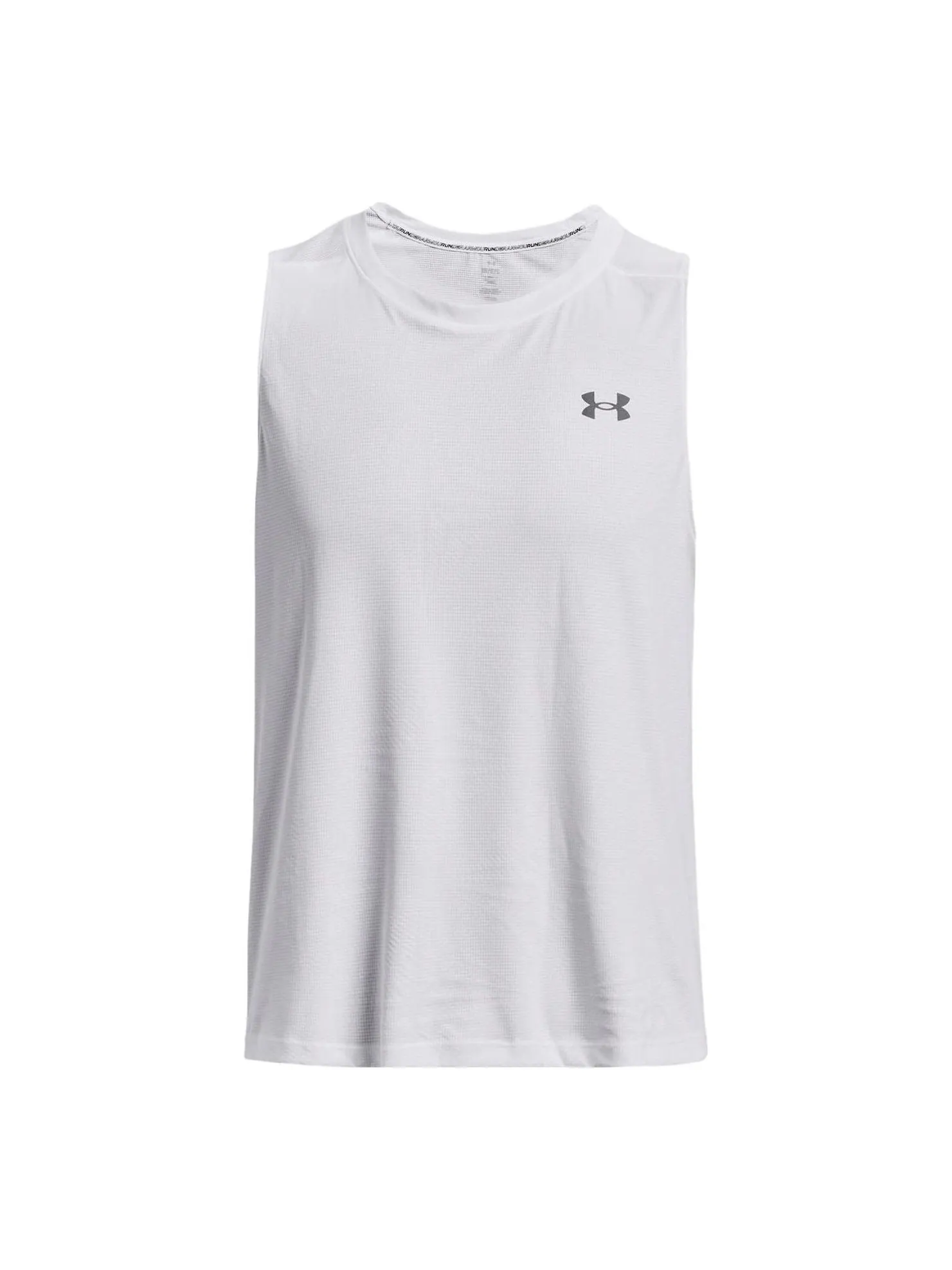 Топ Under Armour Launch Elite Singlet 'White' — изображение 1 из 5, белый