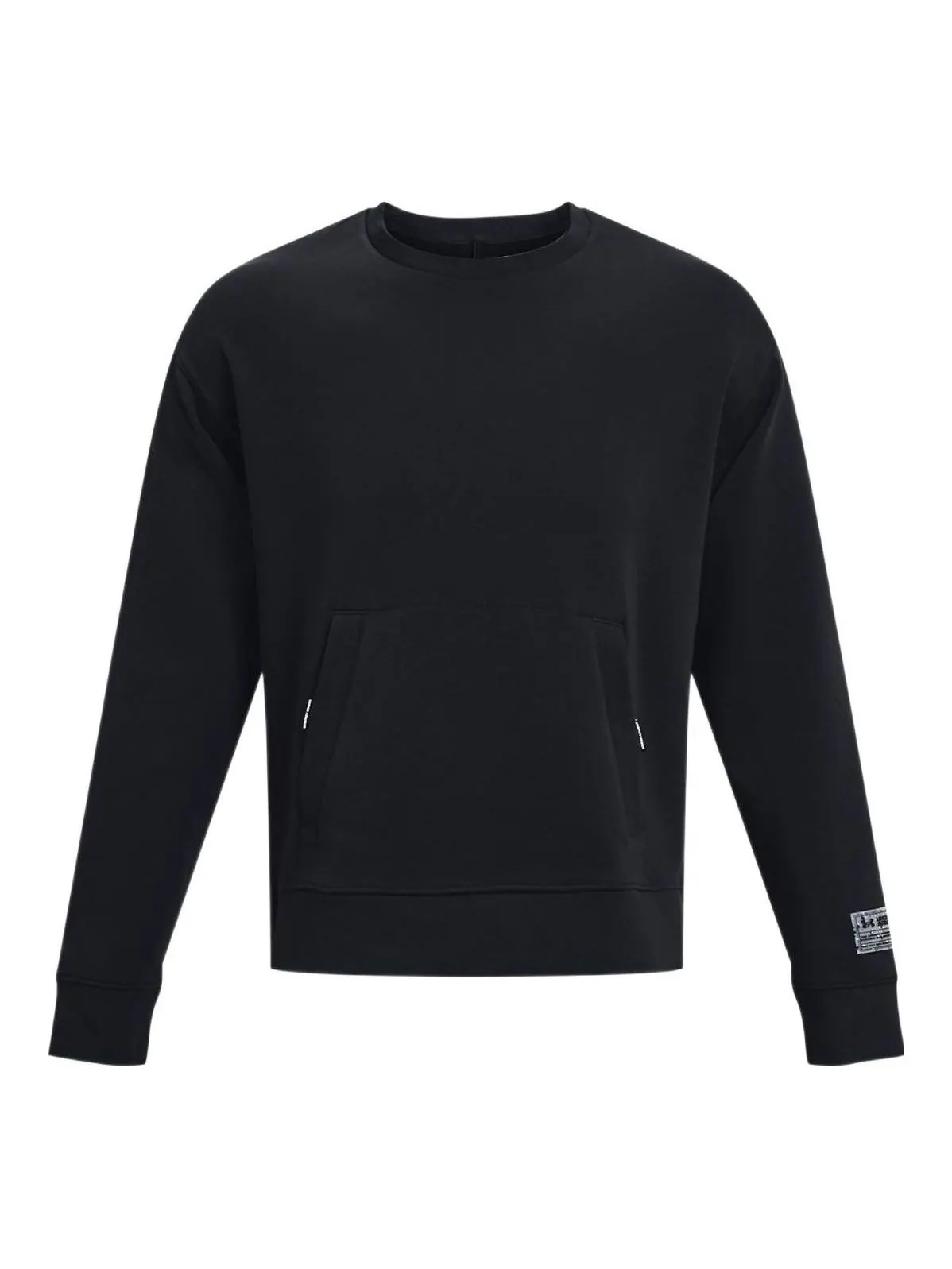 Топ Under Armour Summit Knit Crew 'Black' — изображение 1 из 2, черный