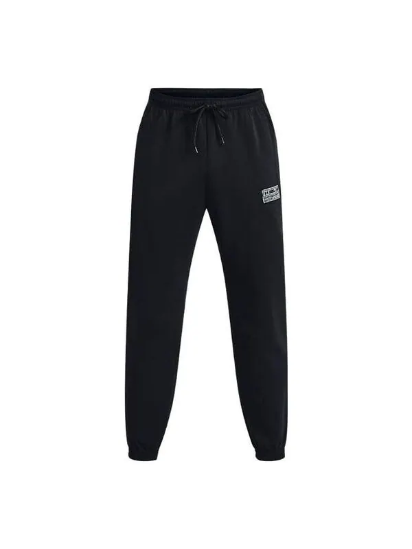 Брюки summit knit joggers 'black' Under Armour — изображение 1 из 2, черный