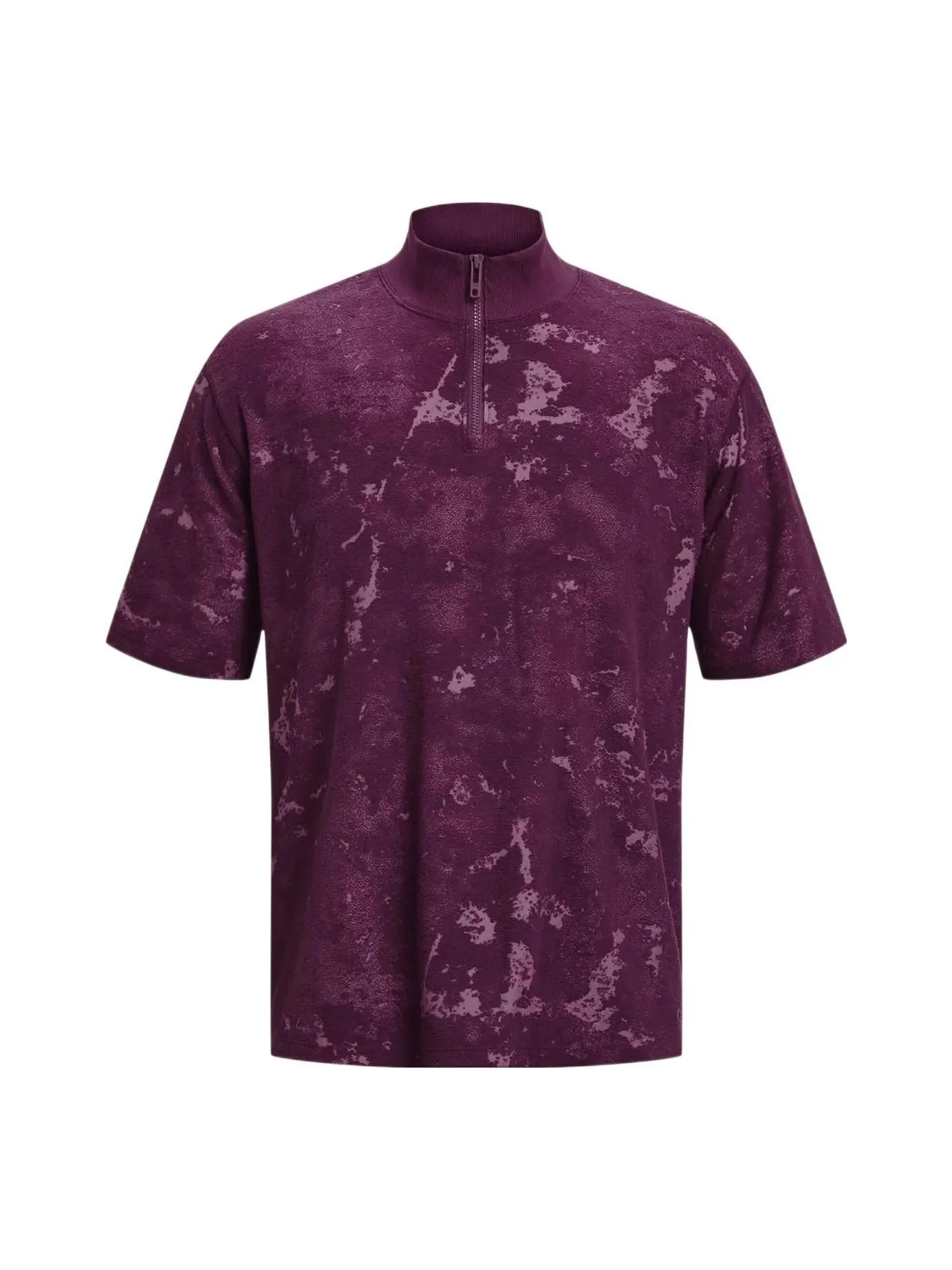 Спортивная толстовка Under Armour Journey Terry 1/4 Zip Sweatshirt 'Purple Tie Dye' 1377178-572 — изображение 1 из 1