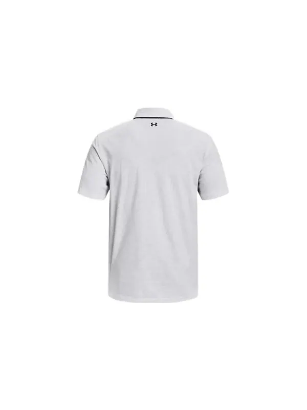 Футболка luxe polo shirt 'white' Under Armour — изображение 2 из 4, белый