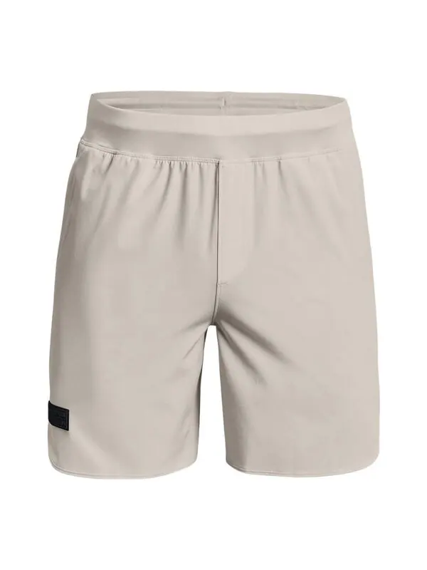 Шорты project rock unstoppable shorts 'grey' Under Armour — изображение 1 из 4, серый