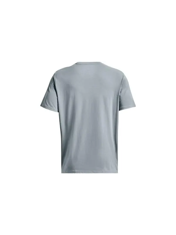 Футболка curry mothers day logo t-shirt 'grey pink' Under Armour — изображение 2 из 4, серый/розовый