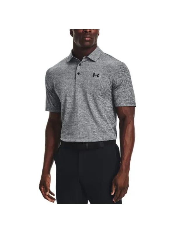 Рубашка поло playoff 3.0 polo shirt 'grey' Under Armour — изображение 4 из 4, серый