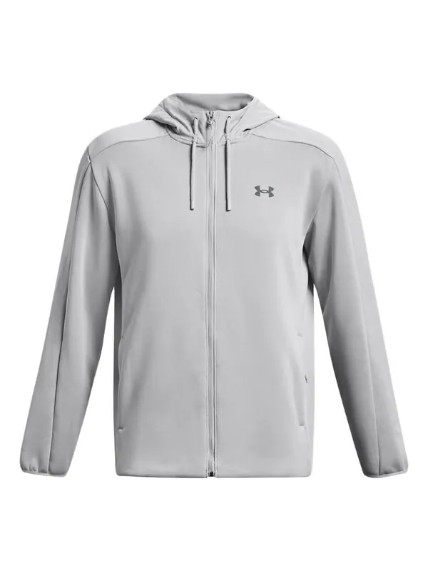 Куртка essentials swacket hoodie jacket 'grey' Under Armour — изображение 1 из 4, серый