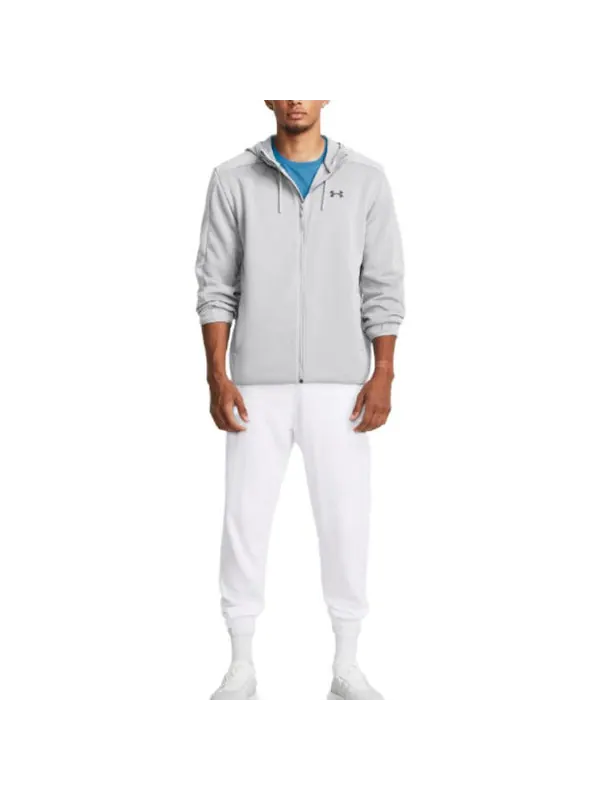 Куртка essentials swacket hoodie jacket 'grey' Under Armour — изображение 3 из 4, серый