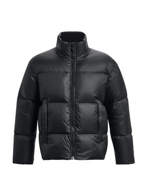 Куртка coldgear infrared puffer jacket 'black' Under Armour — изображение 1 из 4, черный