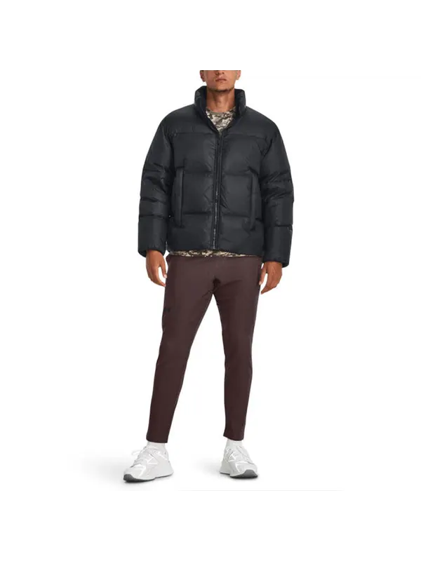 Куртка coldgear infrared puffer jacket 'black' Under Armour — изображение 3 из 4, черный