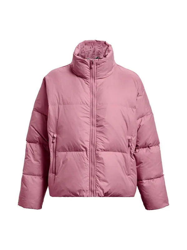 Куртка coldgear infrared down puffer jacket 'pink' Under Armour — изображение 1 из 4, розовый