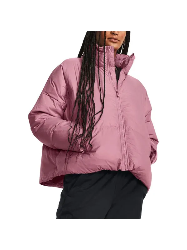 Куртка coldgear infrared down puffer jacket 'pink' Under Armour — изображение 3 из 4, розовый
