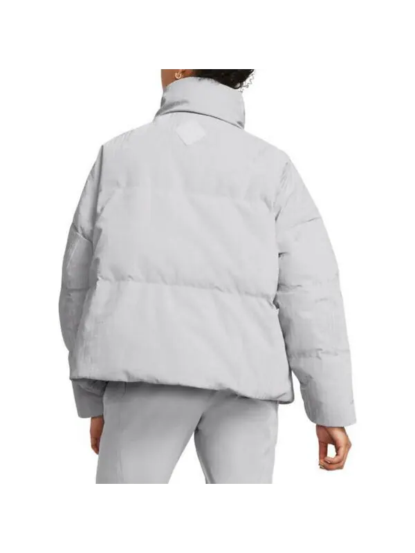 Куртка coldgear infrared down puffer jacket 'halo grey' Under Armour — изображение 4 из 4, серый