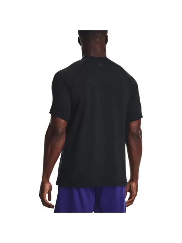 Футболка meridian t-shirt 'black' Under Armour — изображение 4 из 4, черный