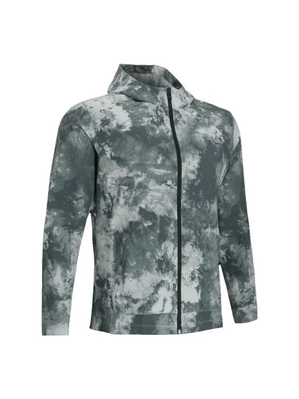 Куртка anywhere storm shine jacket 'harbor blue' Under Armour — изображение 1 из 2, синий