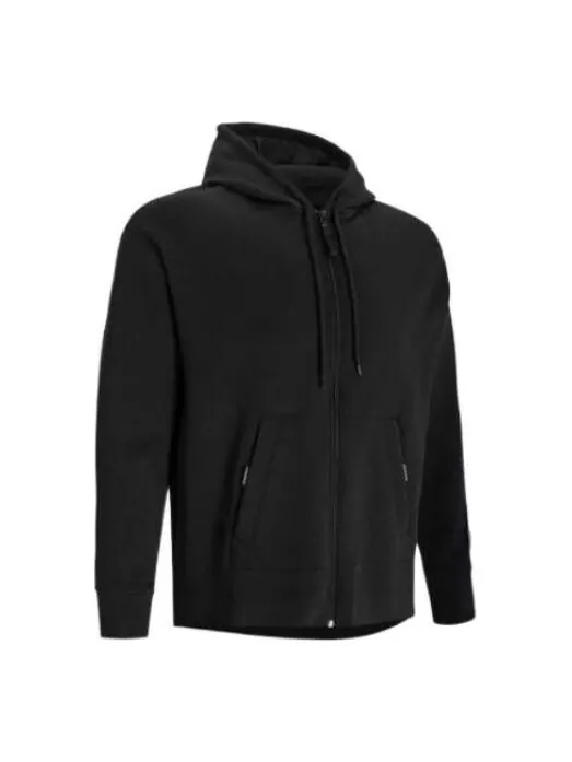 Куртка summit fleece full zip jacket 'black' Under Armour — изображение 1 из 2, черный