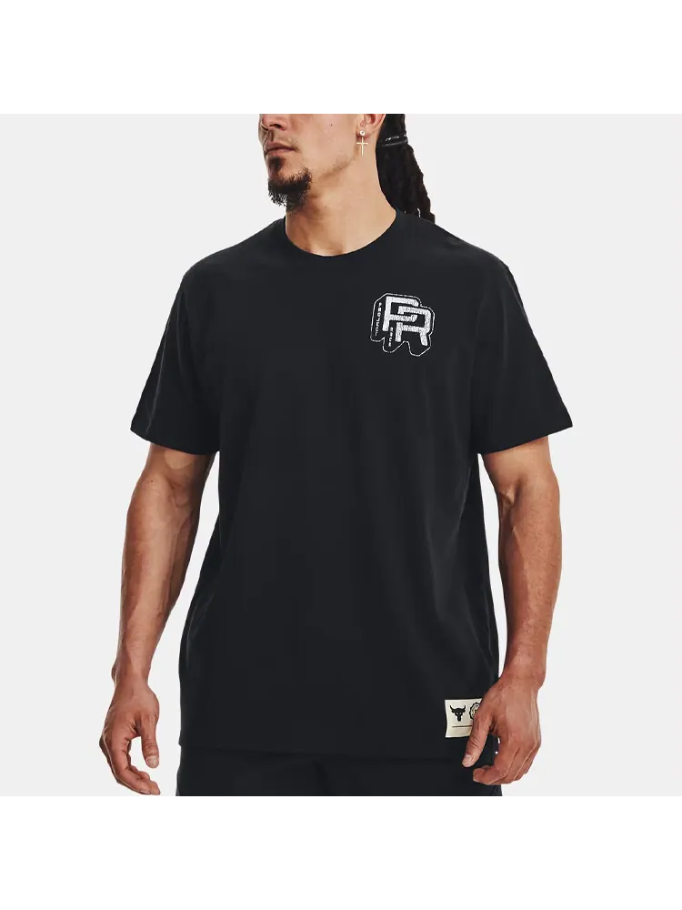 Фтболка Under Armour Project Rock Training Heavyweight — изображение 4 из 6, черный