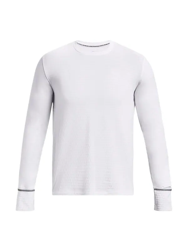 Футболка qualifier long sleeve t-shirt 'white' Under Armour — изображение 1 из 4, белый