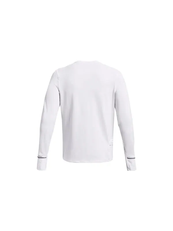 Футболка qualifier long sleeve t-shirt 'white' Under Armour — изображение 2 из 4, белый