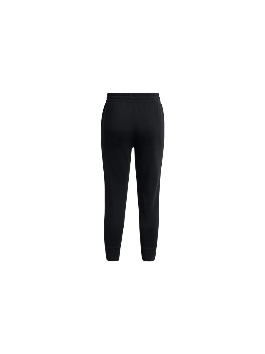 Спортивные брюки (WMNS) Under Armour Essential Fleece Pants 'Black' — изображение 2 из 2, черный