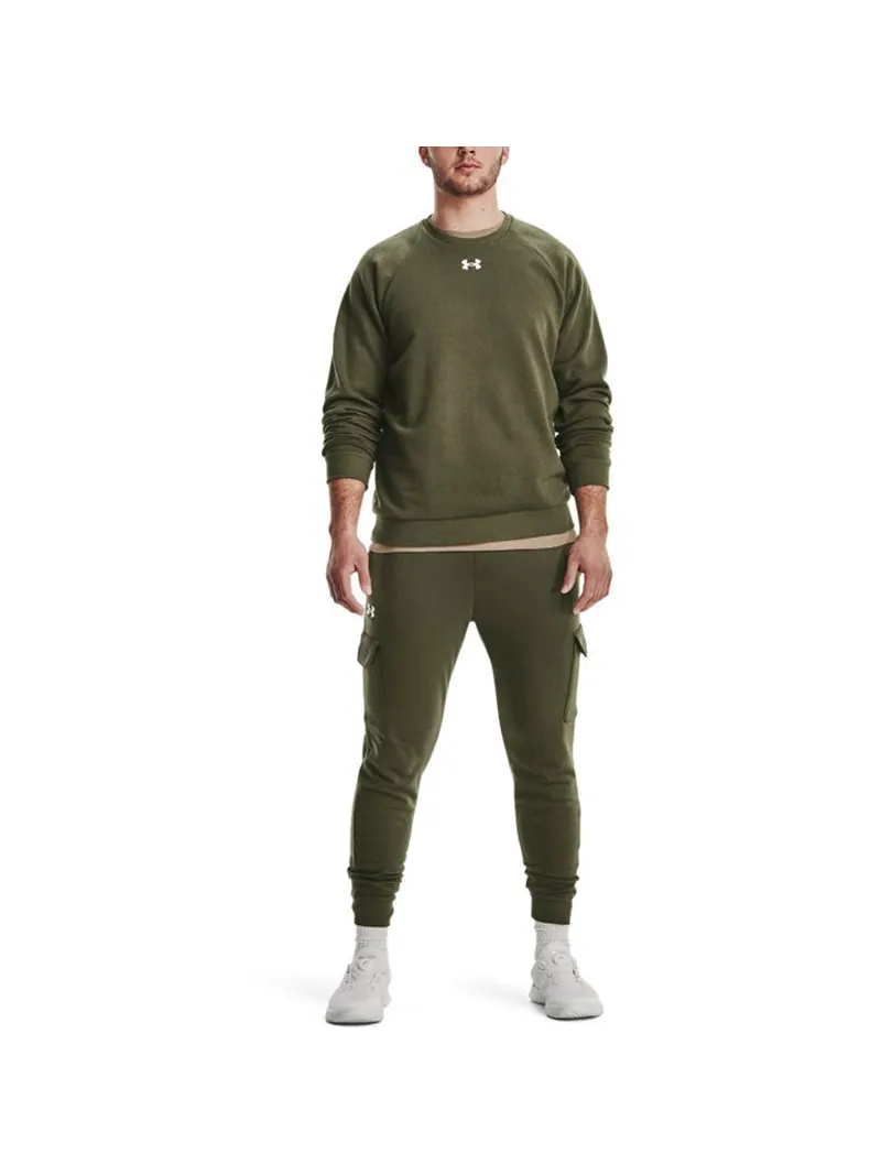 Свитшот Under Armour UA Rival Fleece — изображение 5 из 5, зеленый