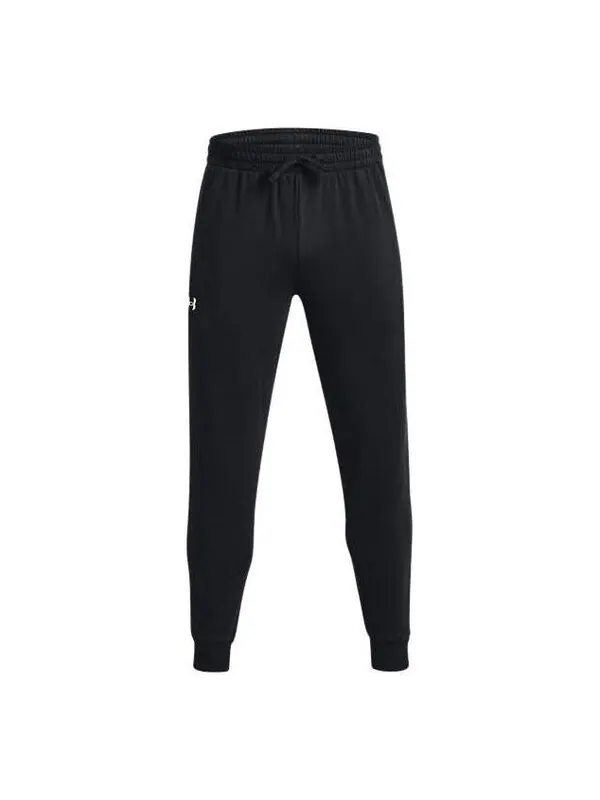Брюки rival fleece joggers 'black' Under Armour — изображение 1 из 4, черный