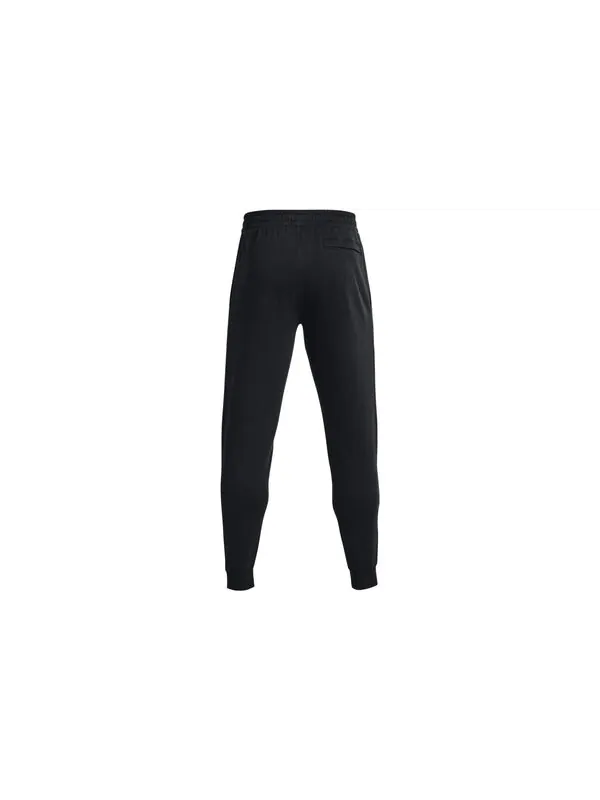 Брюки rival fleece joggers 'black' Under Armour — изображение 2 из 4, черный