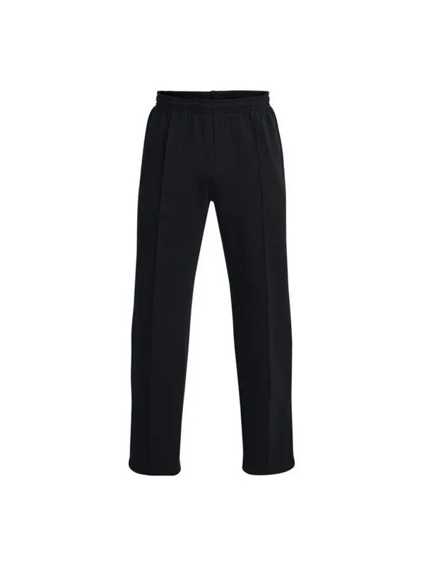 Брюки unstoppable fleece pants 'black' Under Armour — изображение 1 из 4, черный