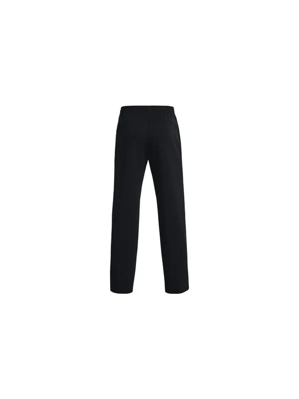 Брюки unstoppable fleece pants 'black' Under Armour — изображение 2 из 4, черный