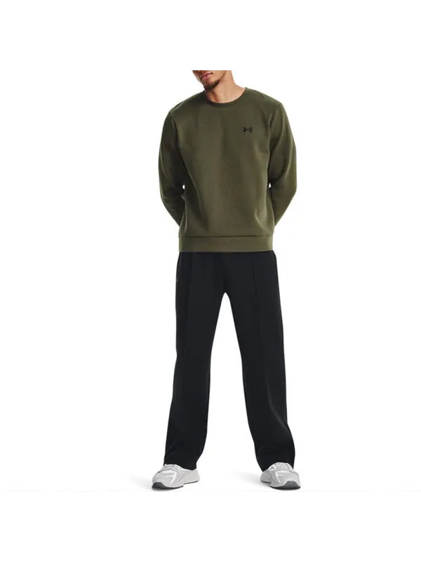 Брюки unstoppable fleece pants 'black' Under Armour — изображение 3 из 4, черный