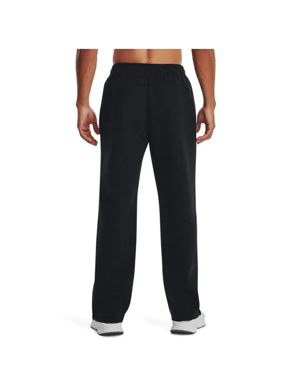 Брюки unstoppable fleece pants 'black' Under Armour — изображение 4 из 4, черный