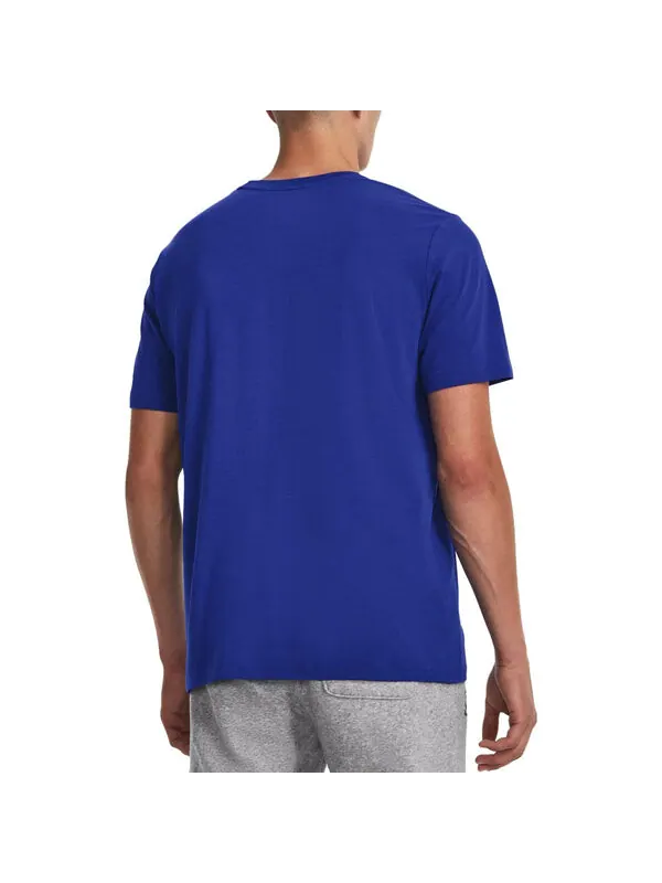 Футболка curry bobble head basketball t-shirt 'royal blue' Under Armour — изображение 4 из 4, синий