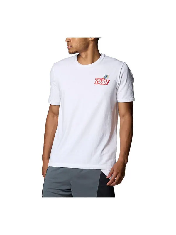 Футболка curry dub goat basketball t-shirt 'white' Under Armour — изображение 1 из 3, белый