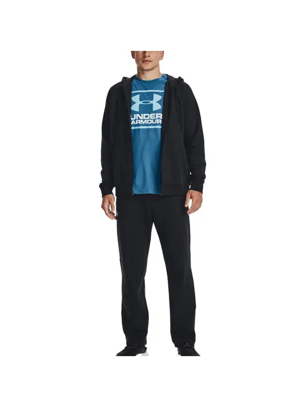 Брюки rival fleece pants 'black' Under Armour — изображение 3 из 4, черный