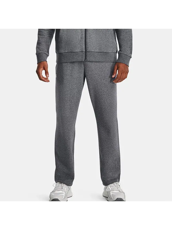 Брюки rival fleece pants 'grey' Under Armour — изображение 4 из 4, серый
