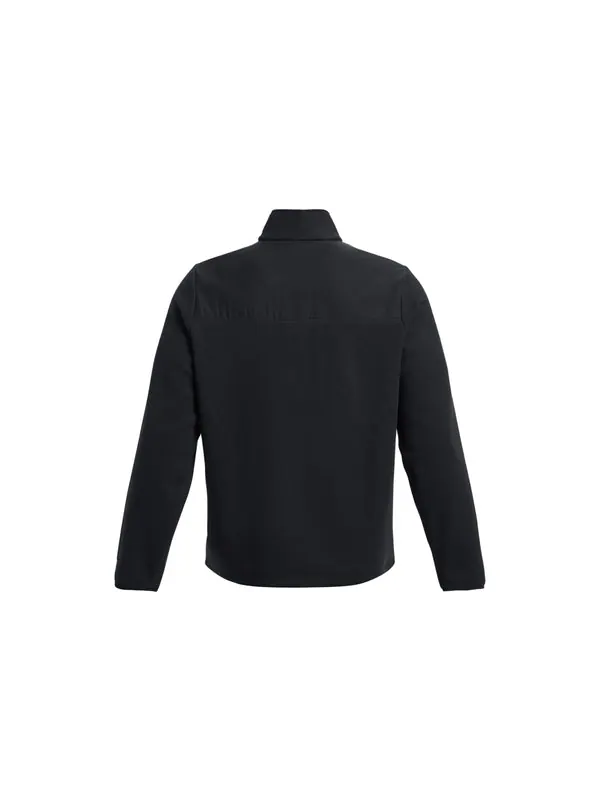 Куртка microfleece maxx jacket 'black' Under Armour — изображение 2 из 4, черный