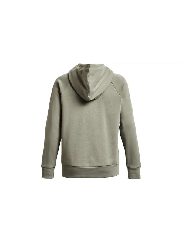 Толстовка rival fleece antler hoodie 'light green' Under Armour — изображение 2 из 4, светлый зеленый