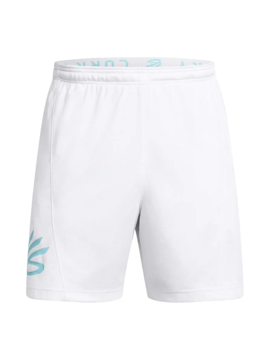Спортивные шорты Under Armour Curry Splash Shorts 'White' — изображение 1 из 2, белый