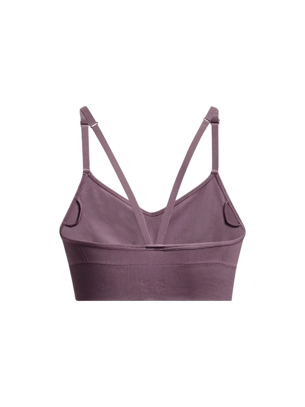 (WMNS) Спортивный бюстгальтер Under Armour Train Seamless Low 'Темно-фиолетовый' — изображение 2 из 4, темный фиолетовый
