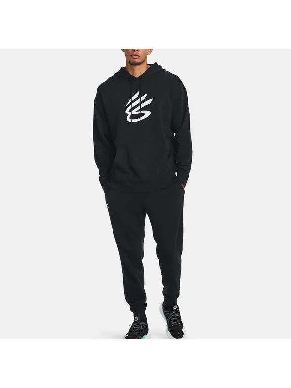Брюки curry splash jogger pants 'black' Under Armour — изображение 3 из 4, черный