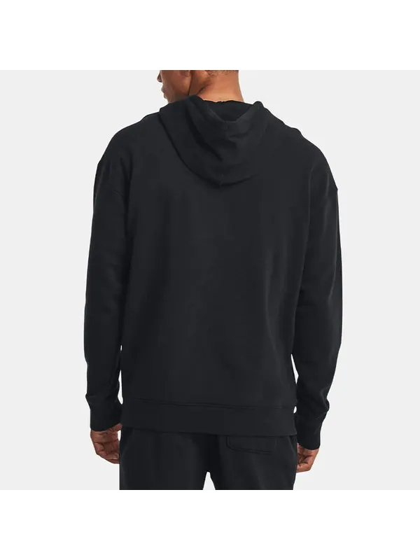 Толстовка curry splash hoodie 'black white' Under Armour — изображение 4 из 4, черный/белый