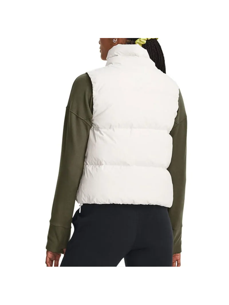 Жилет (WMNS) Under Armour ColdGear Infrared puffer Vest 'White' — изображение 4 из 5, белый
