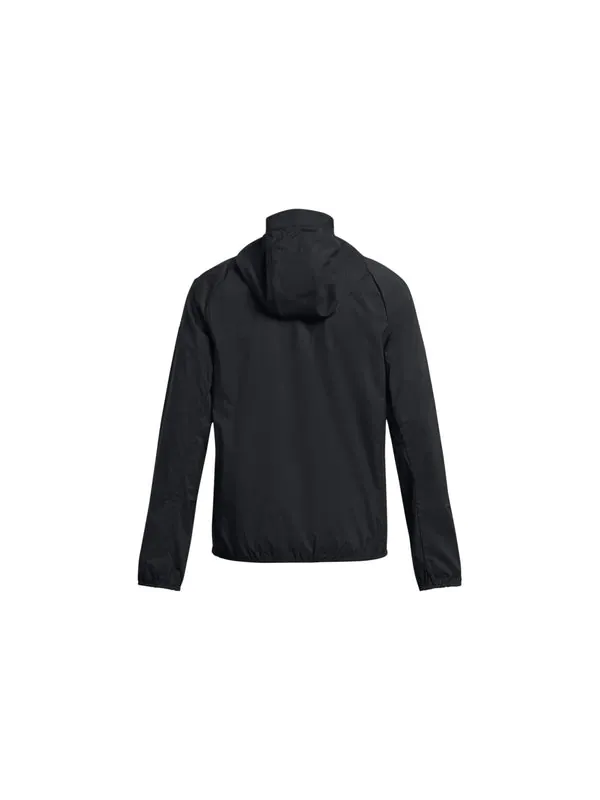 Куртка launch lightweight jacket 'black white' Under Armour — изображение 2 из 2, черный/белый