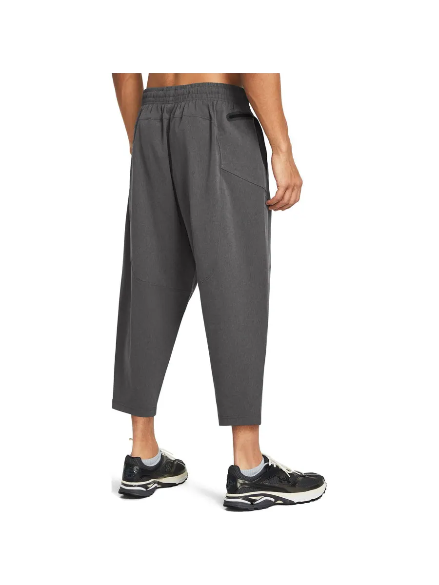 Спортивные брюки Under Armour Unstoppable Airvent 7/8 Pants 'Grey' — изображение 2 из 2, серый