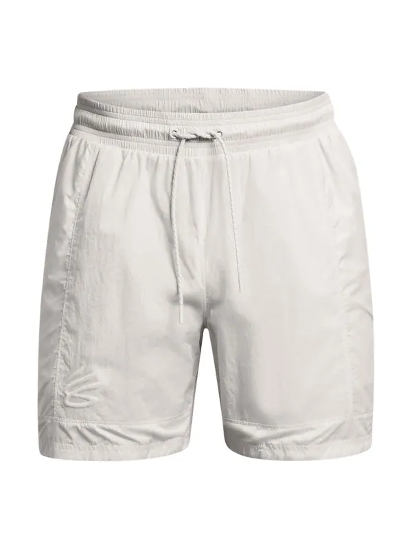 Шорты curry woven shorts 'white' Under Armour — изображение 1 из 2, белый