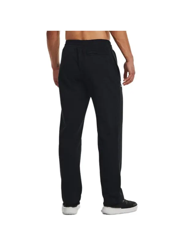 Брюки essential fleece pants 'black' Under Armour — изображение 4 из 4, черный