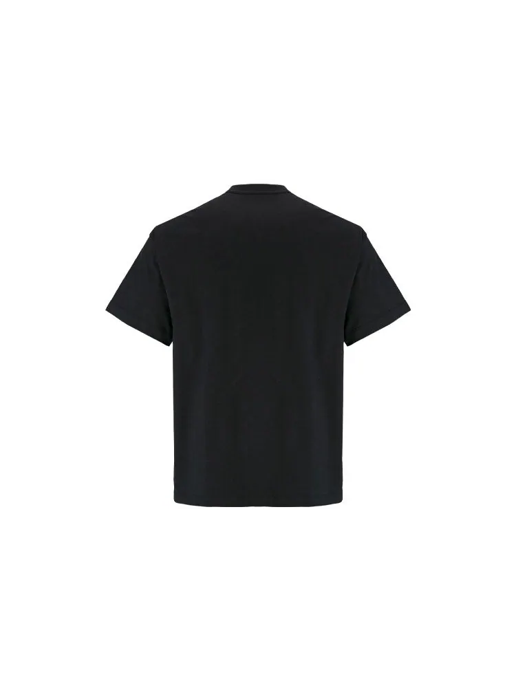 Футболка Under Armour APAC Half Sleeve Wordmark Logo T-shirt 'Black' — изображение 2 из 2, черный