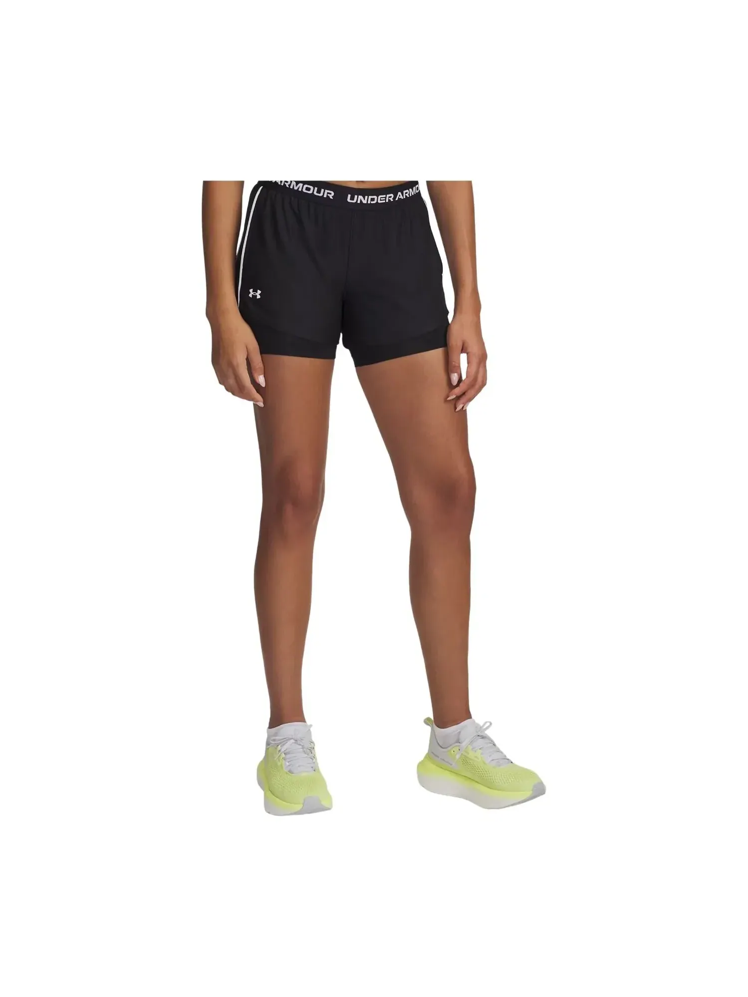 Шорты Under Armour Tech Play Up 2-в-1 — изображение 2 из 3, черный
