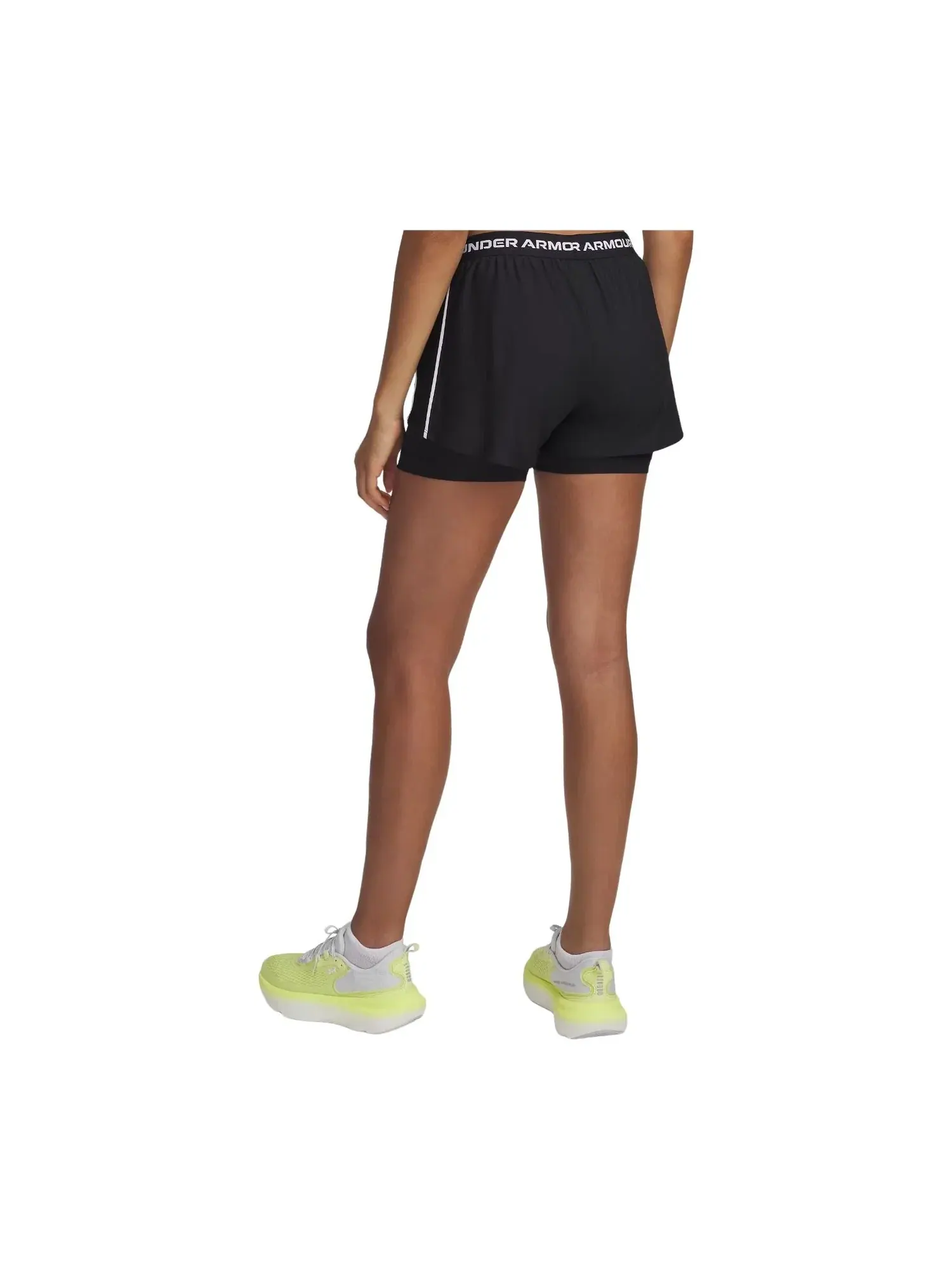 Шорты Under Armour Tech Play Up 2-в-1 — изображение 3 из 3, черный