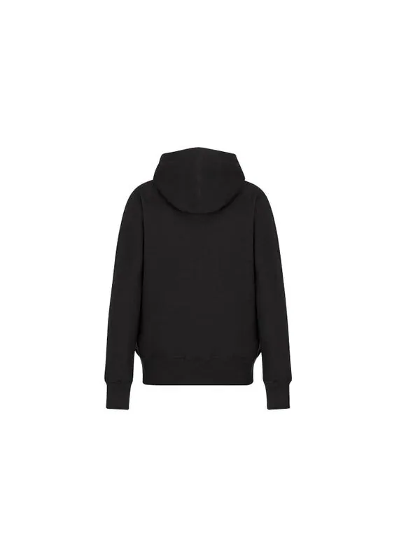 Толстовка men's x peter doig crossover fw21 logo embroidered pullover black Dior — изображение 2 из 4, черный