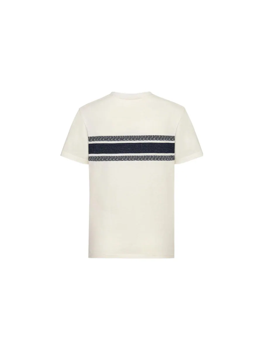 Футболка DIOR SS21 Casual Round Neck Pullover Short Sleeve Unisex White — изображение 2 из 4, белый